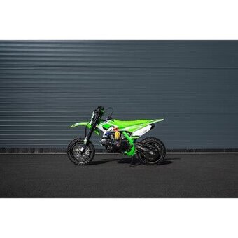 Pitbike Leramotors Thunder 70ccm, kola 10/10, zeleny
