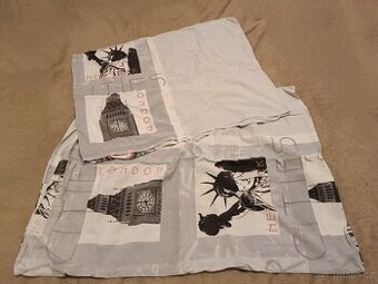Povlečení na jednolůžko 1x 140/200, 1x 70/90