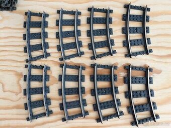 LEGO 9V KOLEJE 4520 ZATÁČKY (OBLOUKY)