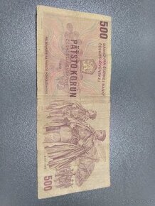 Pětisetkoruna z roku 1968 - 1