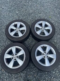 Alu sada škoda 15” 5x100, 185/60 r15