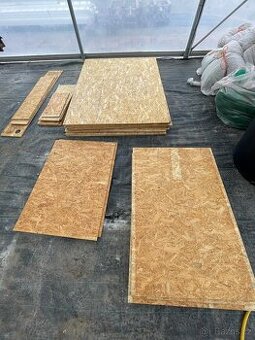 OSB desky použité 12 mm nebroušené