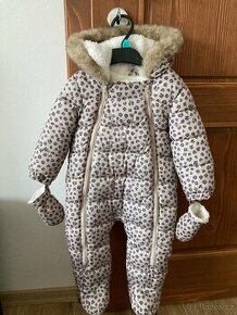 Zimní kombinéza s rukavicemi 9-12m/vel.80