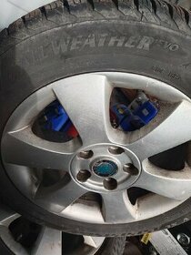 Na originál Alu 5x112, 205/55 R16 matador zánovní - 1