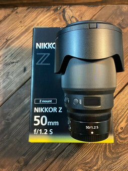 Nikon Nikkor Z 50mm f/1.2 S - objektiv - ve velmi dobrém sta