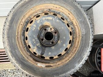 Plechové disky 14” Renault Clio 2012 zimní pneu 175/65R14