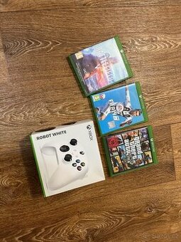 Xbox One S 500GB + 3 hry,bezdrátový ovladač
