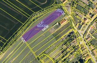 Prodej staveb. pozemku, obec Bohdalice-Pavlovice, CP 3936 m²