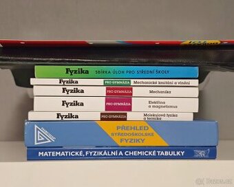 Sada 7 ks učebnic FYZIKA pro gymnázia - edice Prometheus