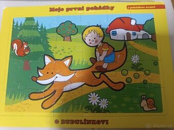 2x puzzle s pohádkou Moje první pohádky