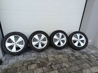 Pěkná originální ALU kola Škoda Octavia 3 205/55 R16