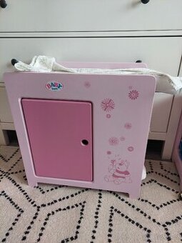 Baby born skřín a přebalovacím pultem