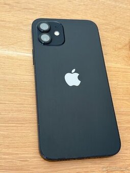 APPLE IPHONE 12 128GB - ČERNÝ - BATERIE 74%