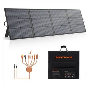 220W 40V, skládací solární panel, nový, kompletní balení TOP