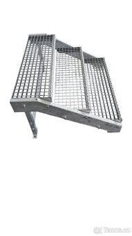 Venkovní žárově zinkované schody