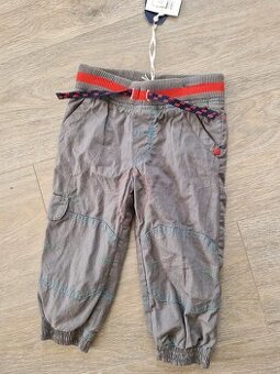 Nové chlapecké kalhoty podšité bavlnou Minoti vel. 86