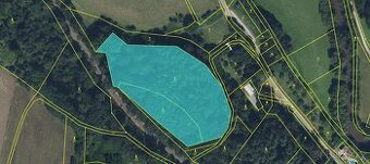 Prodám lesní pozemky v k.ú. Brod nad Labem