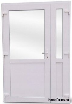 vchodové dveře 140x210 bílé