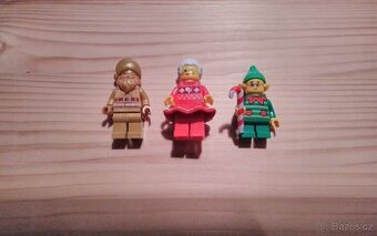 Lego minifigurky do Vánoční / zimní vesničky