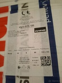 Podlahový polystyren EPS150 tl.50 mm