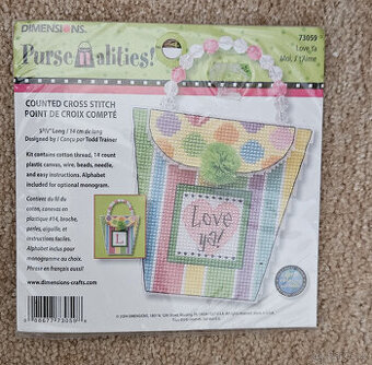 Dimensions PurseNalites 73059 Love Ya