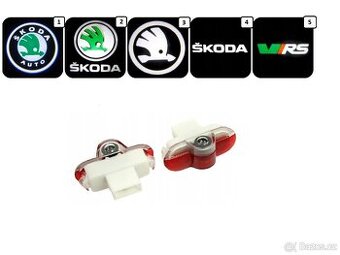 NOVÉ LED LOGO PROJEKTORY 2KS HD 3D ŠKODA OCTAVIA I,II