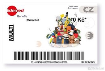 Poukázky Edenred Multi