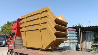 Prodám řetězové kontejnery, vanové-muldy 9m3.SKLADEM