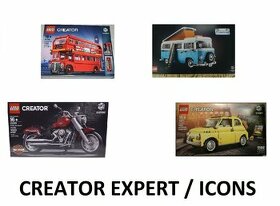 LEGO - sbírka CREATOR EXPERT / ICONS