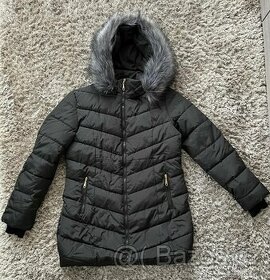 Nová dámská černá zimní bunda-vel. XL - 1