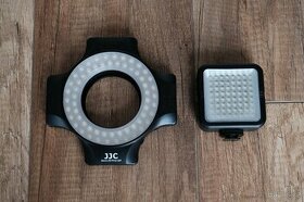 JJC macro LED light + Somikon LED light