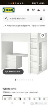 Dětská patrová postel