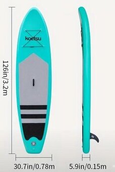 Nový zabalený paddleboard