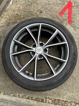 ALU kola R18 + letní pneu 7mm
