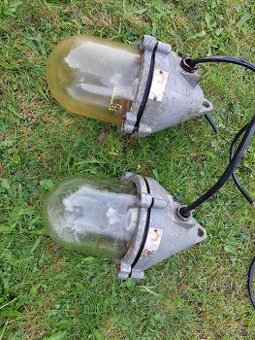 Dílenské retro lampy
