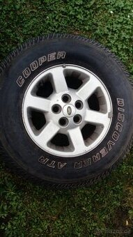 Prodám sadu disků 5x120 včetně zimních pneu 265/70 R16