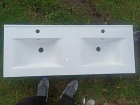 Dvojumyvadlo nábytkové 1200x470 mm Sapho Lucia nové