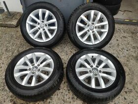 Alu Vw 5/112 r16 + 215/60 r16 letní