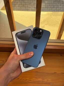 iPhone 15 Pro Blue Titan