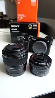 Fotoaparát Sony Alpha 6400 s objektivem E PZ 16–50 mm