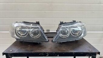 Originální predfacelift xenon světla na bmw e90/e91