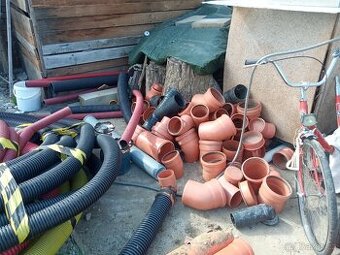 Prodám KG potrubí, drenážní trubky