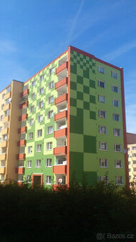 1+1 nezařízený panel 5. patro s výtahem Úvalská Drahovice
