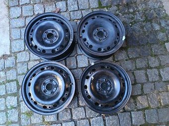R15 plechové disky 5x100 , ET 43