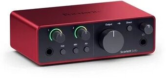 Focusrite Scarlett Solo 4th Gen ZÁRUKA DO 2027