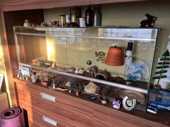 PROFI terárium (želvárium) 120 cm s maximální výbavou MAX: