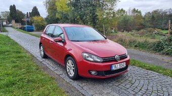 Volkswagen Golf VI 2.0 TDI 4MOTION červený