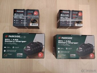 4 Ah Parkside Smart baterie + rychlo nabíječka -NOVÉ