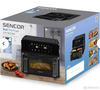 Sencor SFR 9650BK horkovzdušná trouba nová