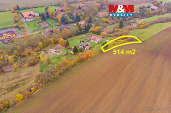 Prodej louky, 514 m², Chyjice